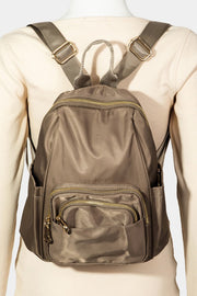 Fame Multi Pocket Nylon Backpack Bag