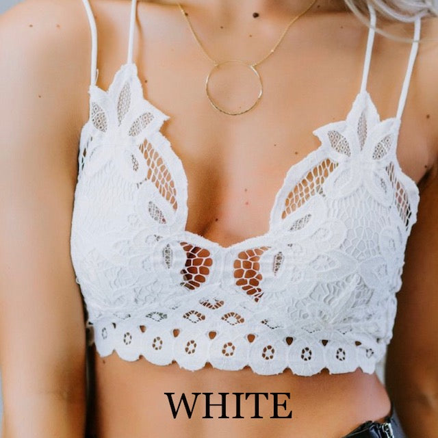 Crochet Lace Bralette